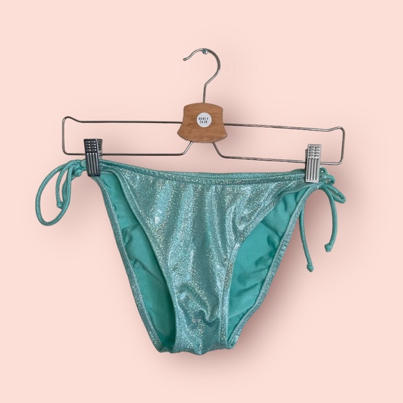 No Boundaries Other - Vintage y2k no boundaries blue glitter bikini bottoms high rise small